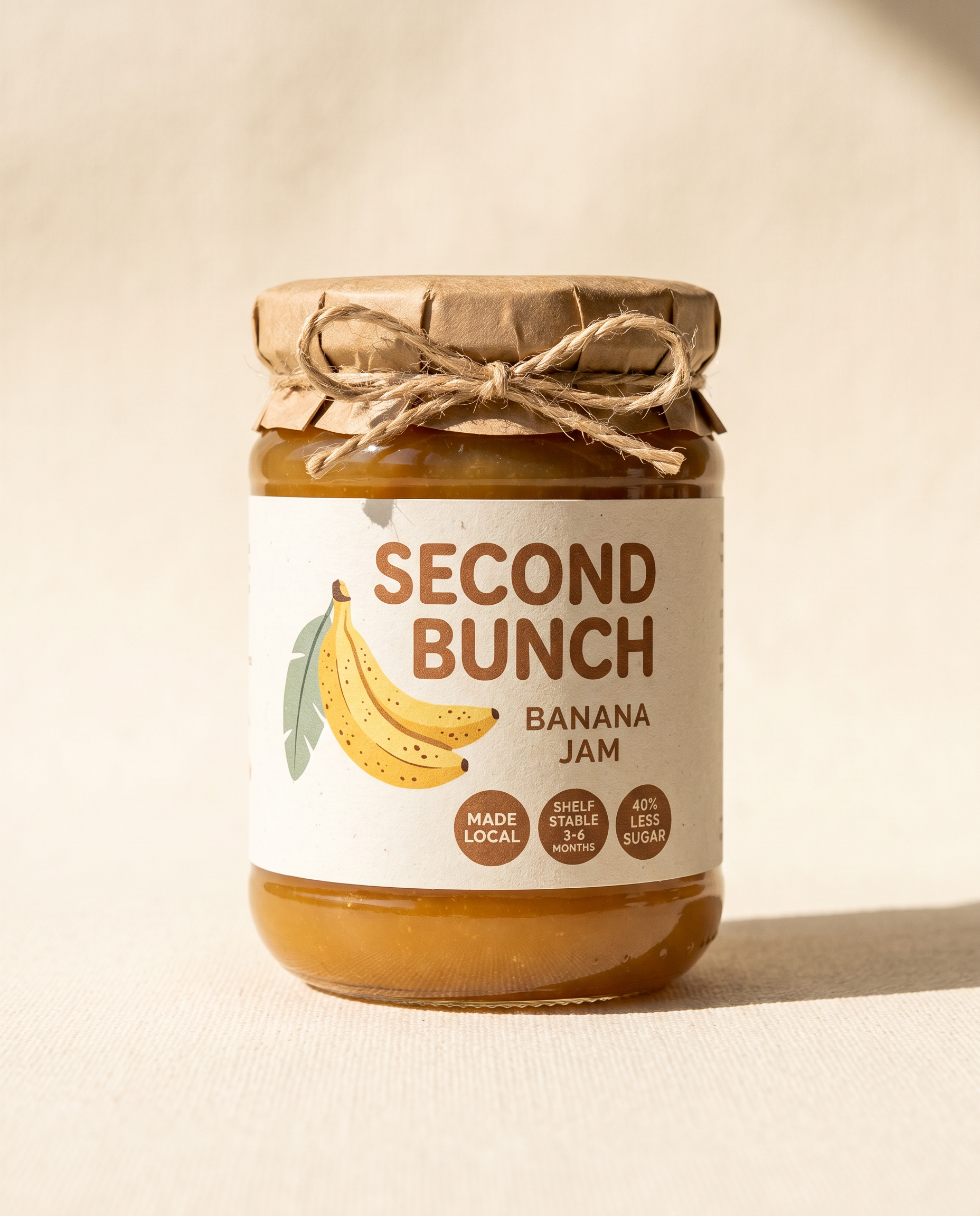 Original Banana Jam, 8oz jar